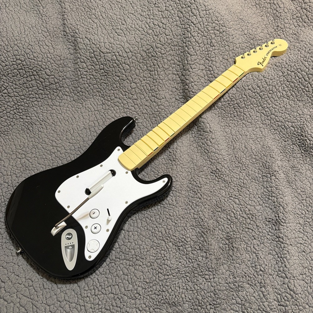 Harmonix Rock Band Fender Stratocaster 19091 Wii No DONGLE Untested guitar